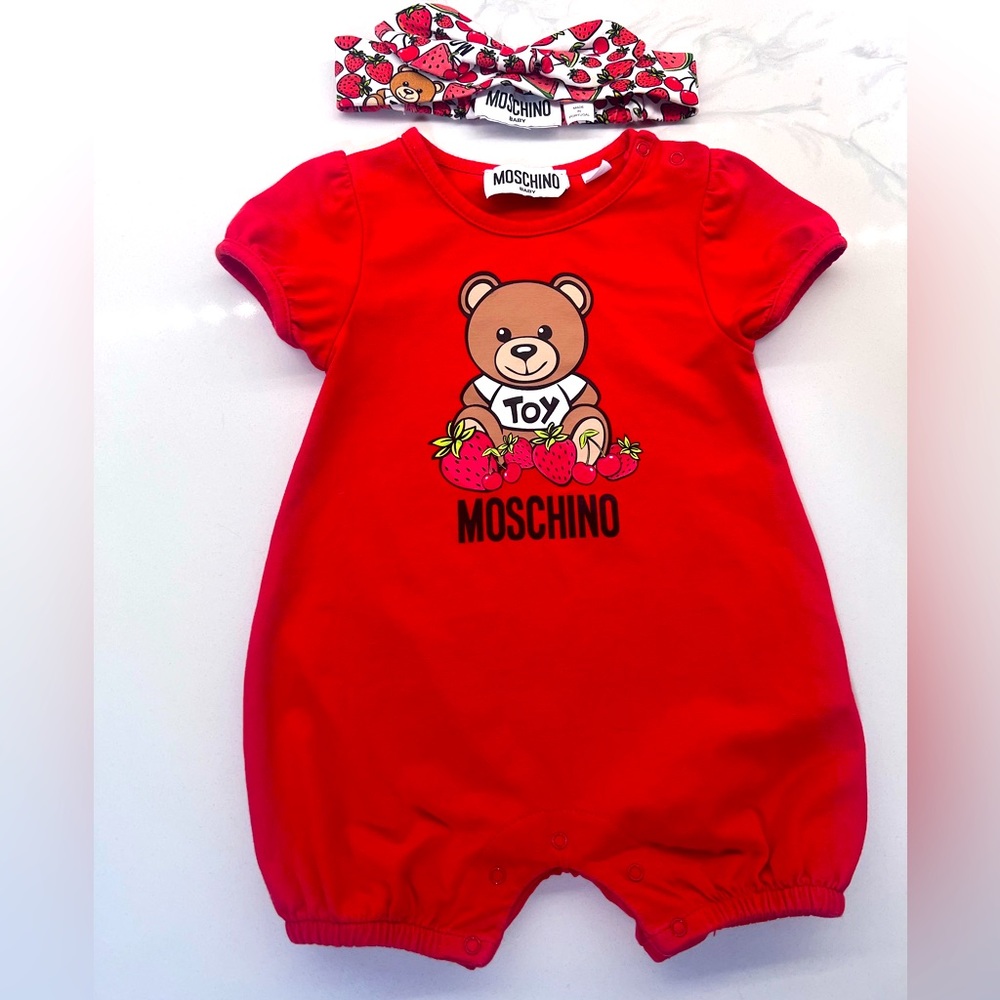 Moschino romper with Headband